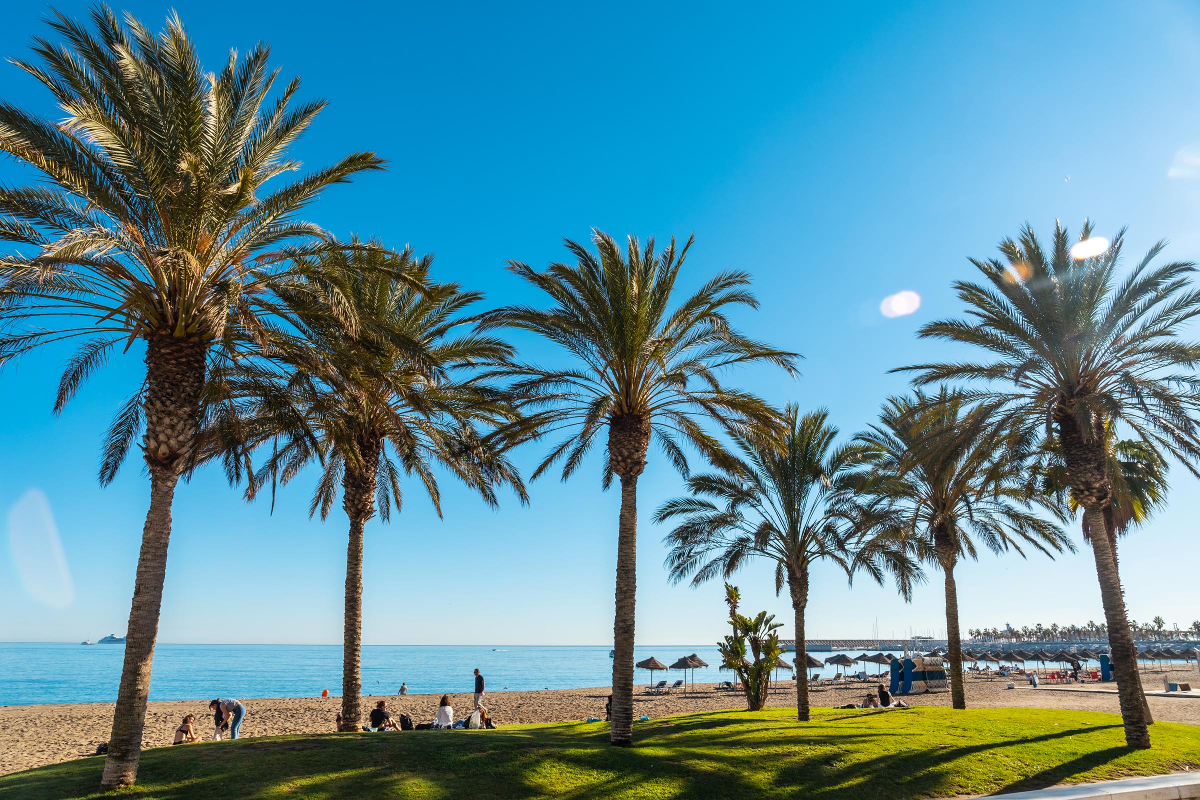 Malagueta beach, Málaga